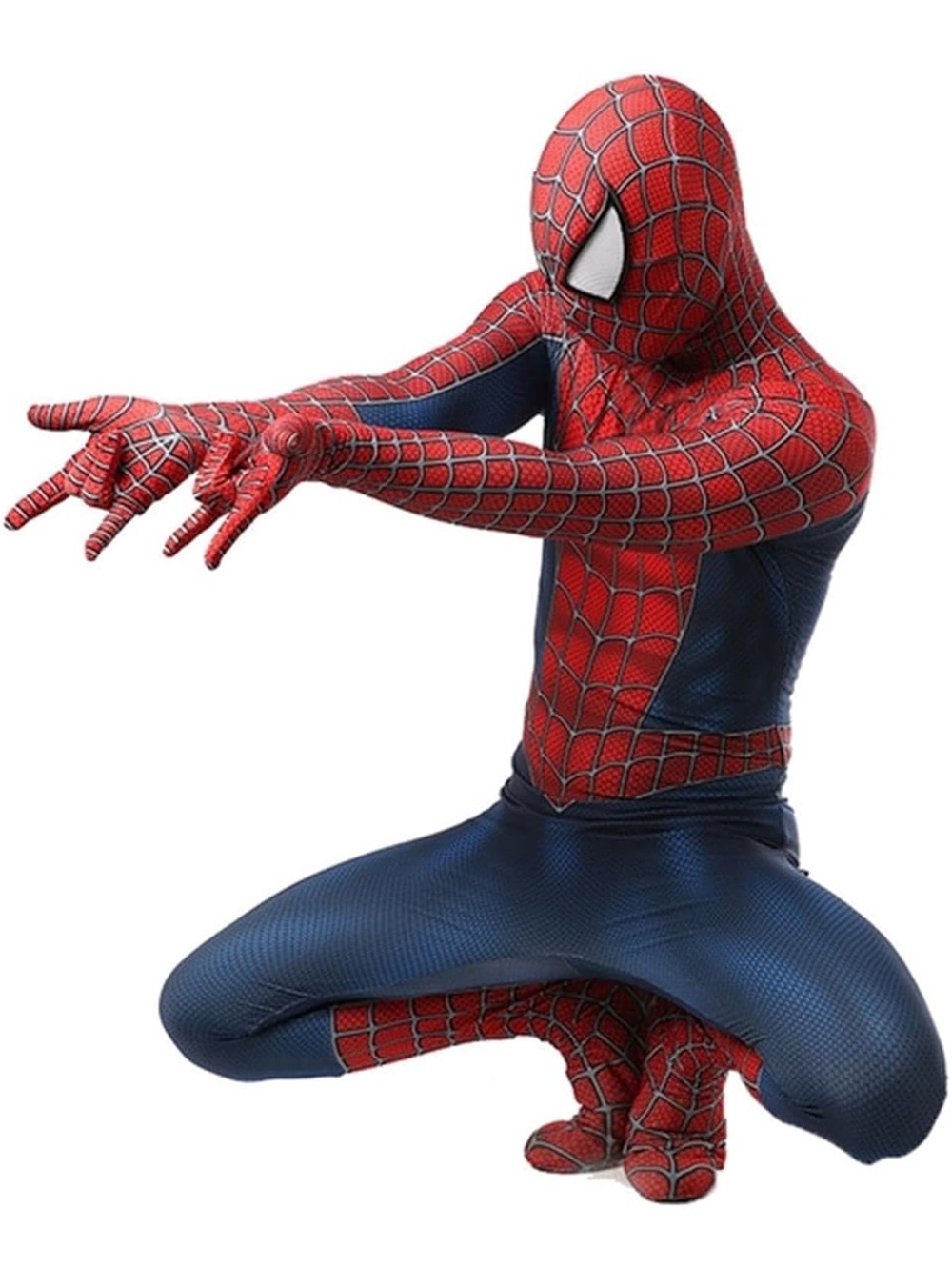 preowned men's Spider-Man two piece costume